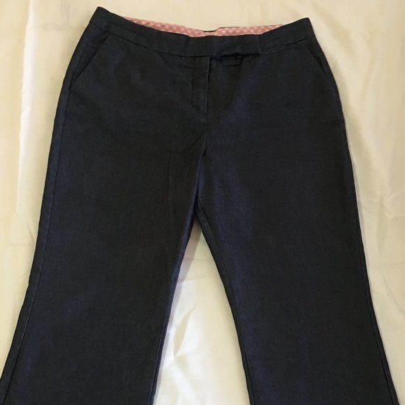 Isaac Mizrahi For Target Dress Pants - Wide Leg - Navy Blue - Women Size 12 - Picture 6 of 7